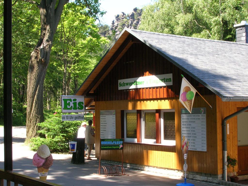Hotel Gondelfahrt Kurort Jonsdorf Exterior photo